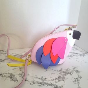 Kate Spade Tropical Parrot Shoulder Crossbody Bag